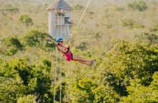 Excursión a los cenotes Casa Tortuga + Tirolina