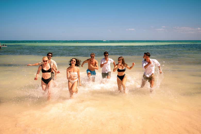 Os lo pasaréis en grande en un entorno único de la Riviera Maya
