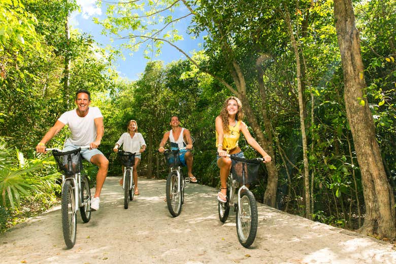 Día de aventura en el parque Xel-Há