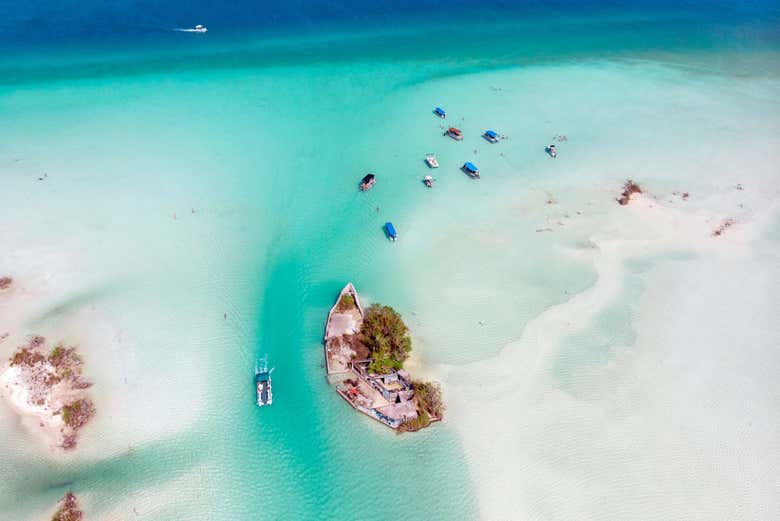 Panorâmica do Canal dos Piratas