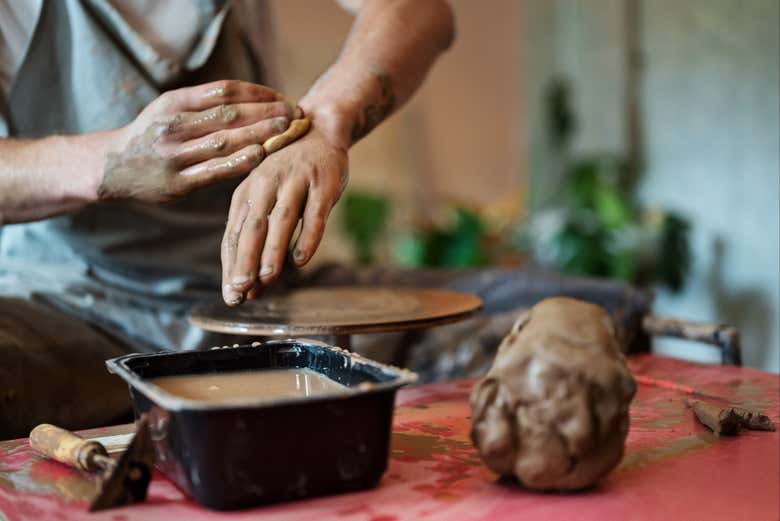 Make your own traditional clay pieces!
