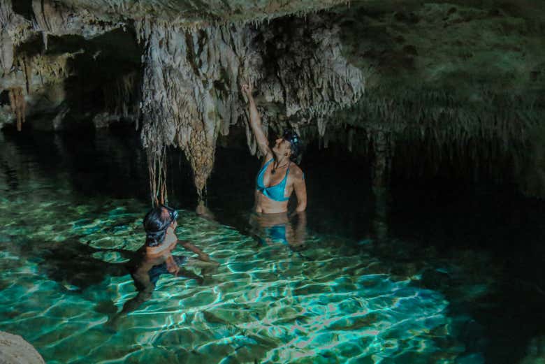 Descubriendo los detalles de un cenote