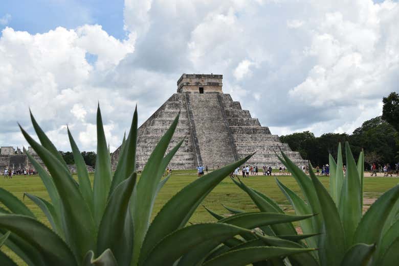 La pirámide de Kukulkán es todo un símbolo maya