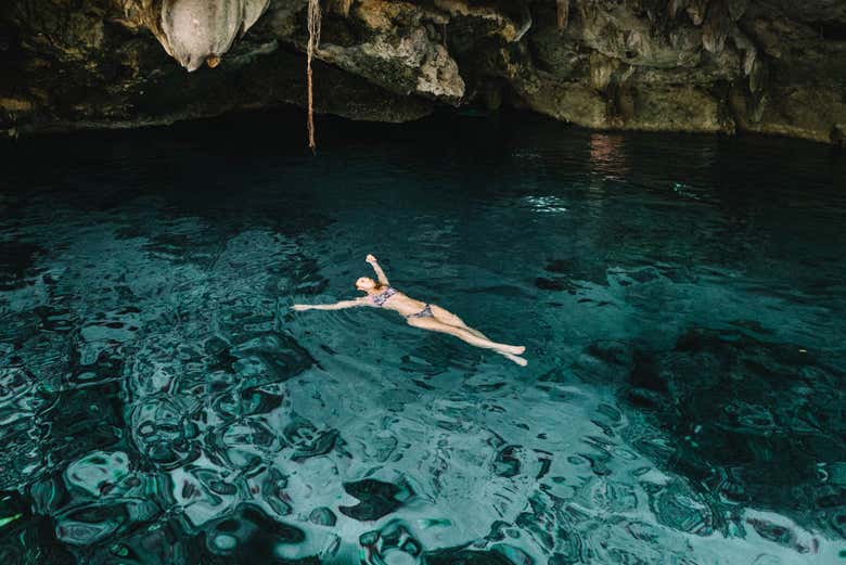 Divertimento nei cenote messicani