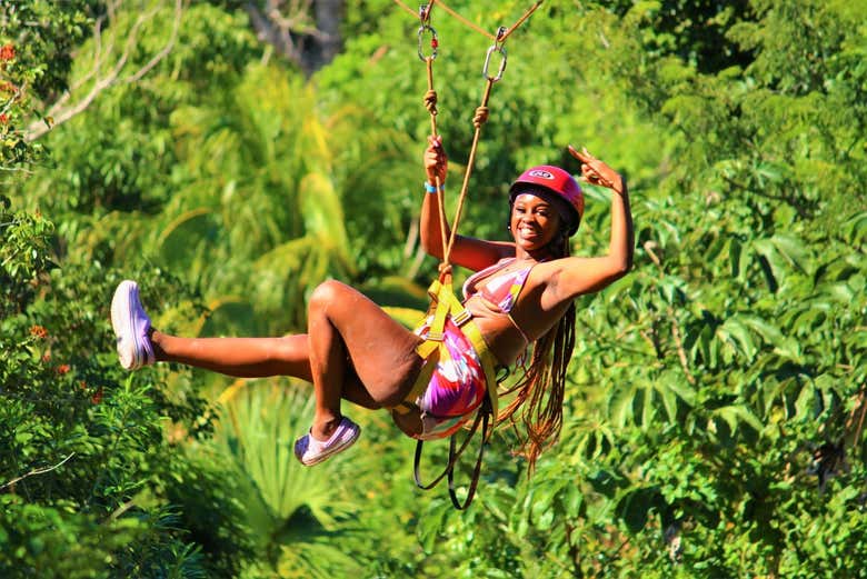 Descarregando adrenalina de Puerto Morelos!