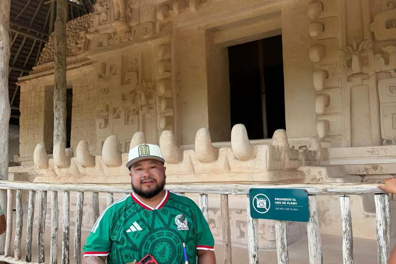 Visitando la zona arqueológica maya de Ek Balam
