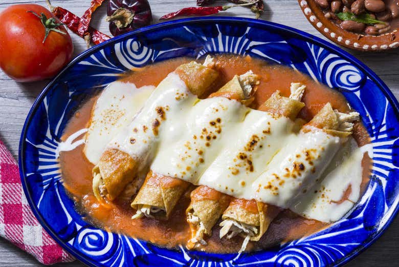 Enchiladas mexicanas