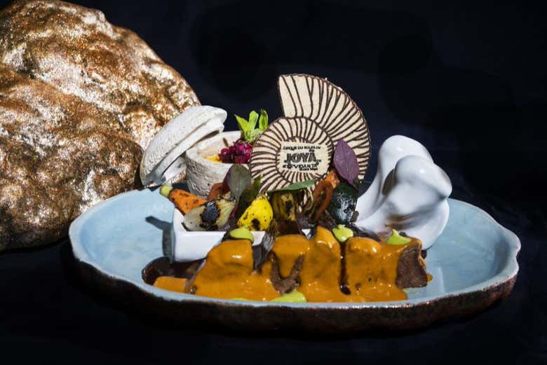 Podéis disfrutar de una deliciosa cena