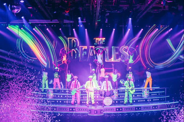 Espectáculo de The Beatles en Coco Bongo