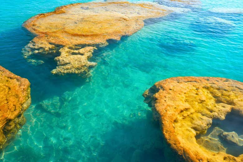 As formações de estrematólitos na lagoa Bacalar