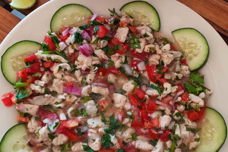 Disfrutaréis de un rico almuerzo