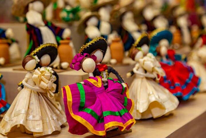 Podréis admirar artesanías mexicanas
