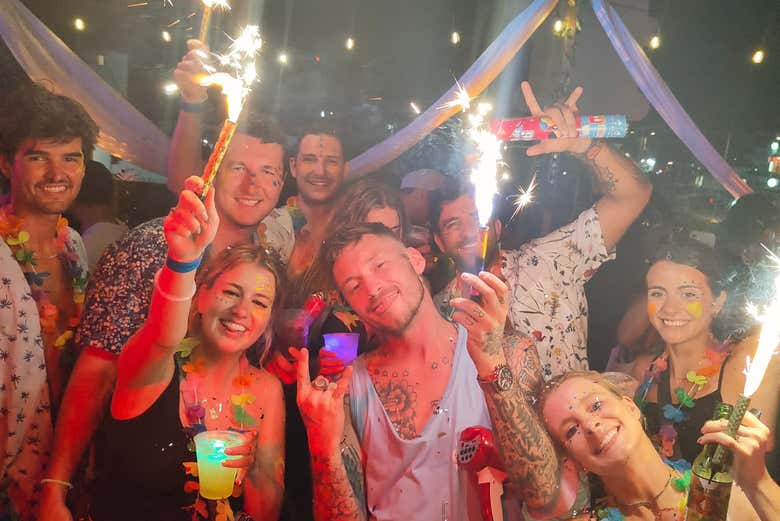 Nos divertindo em Playa del Carmen