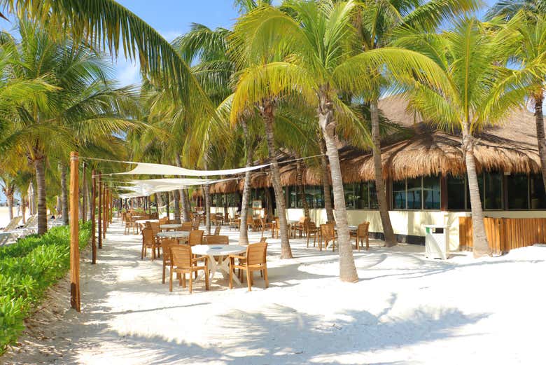 The beautiful Maroma beach
