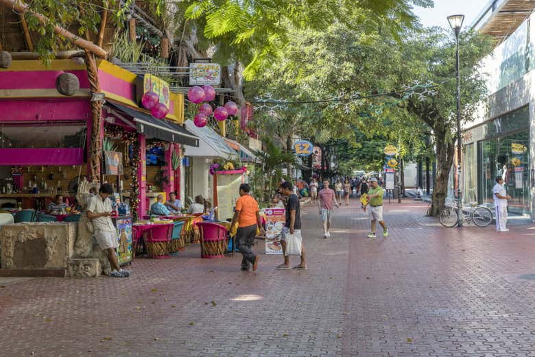 En el Mercado de Playa del Carmen