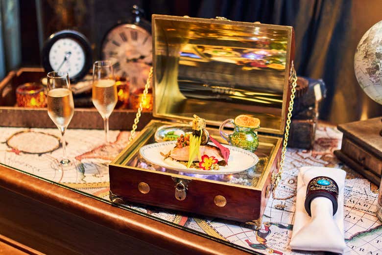 Você pode desfrutar de um delicioso jantar