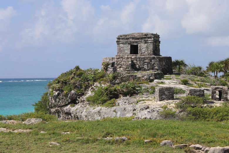 Views of the ruins inTulum