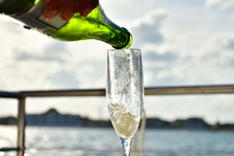 Você desfrutará de um open bar premium