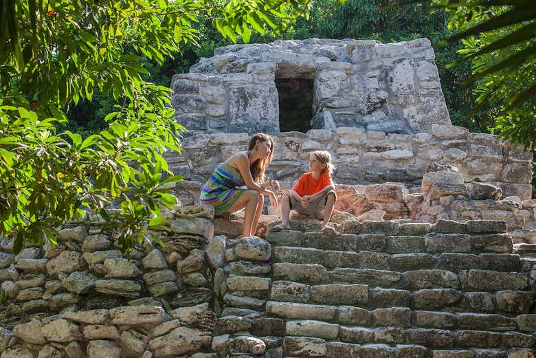 Ruinas prehispánicas de Xcaret