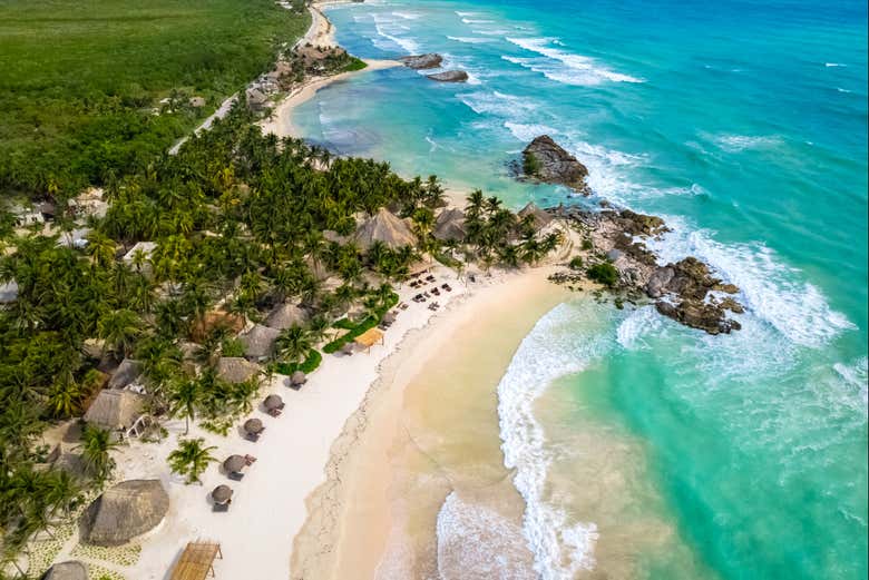 Chegaremos a lugares paradisíacos