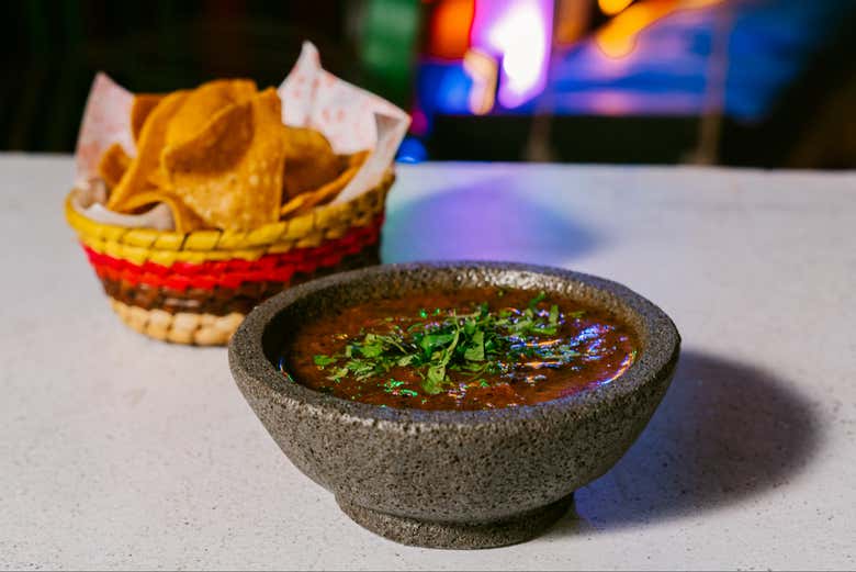 Alguns nachos para começar