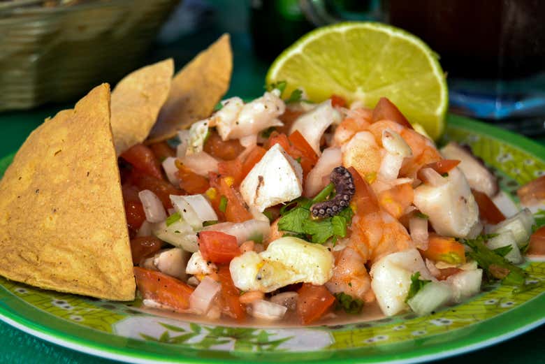 Taco de marisco