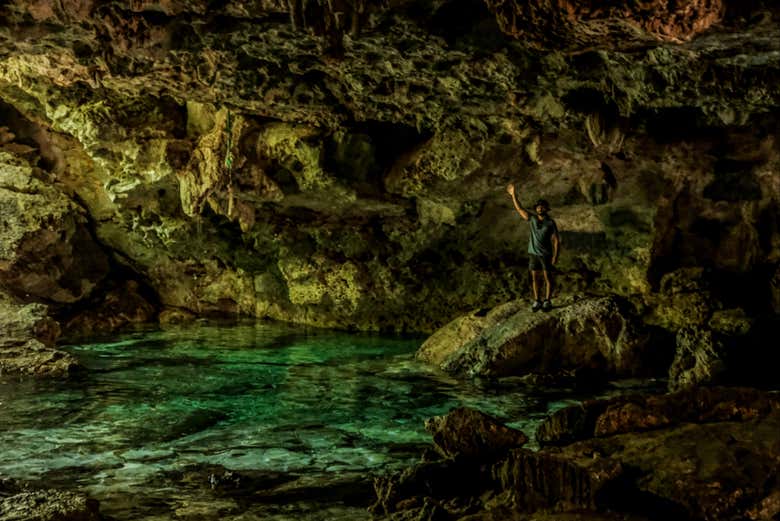 Llegaremos hasta un cenote oculto