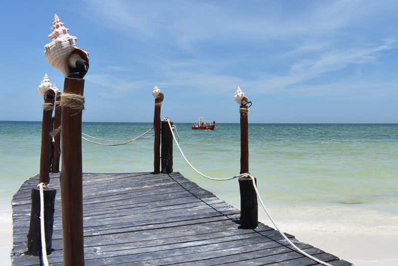 Muelle en Holbox
