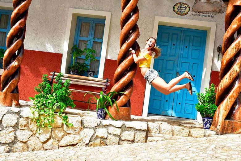 Diversão no parque Xenses