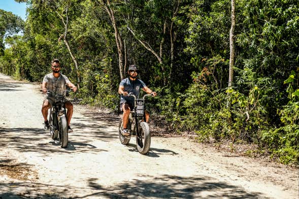 Tour en bicicleta eléctrica por Riviera Maya