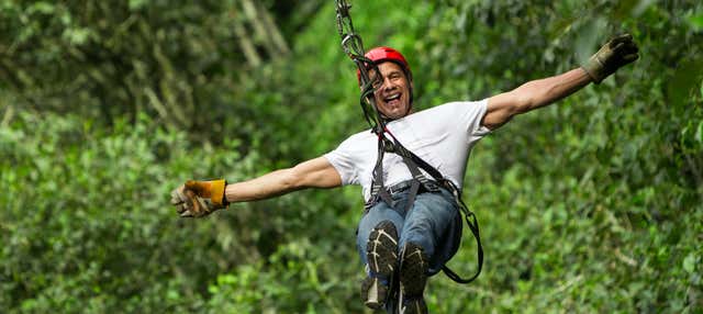 Tour de quadriciclo pela selva maia + Circuito de tirolesas