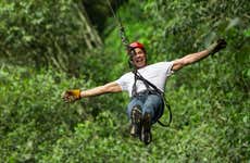 Balade en quad dans la jungle maya + Circuit de tyrolienne