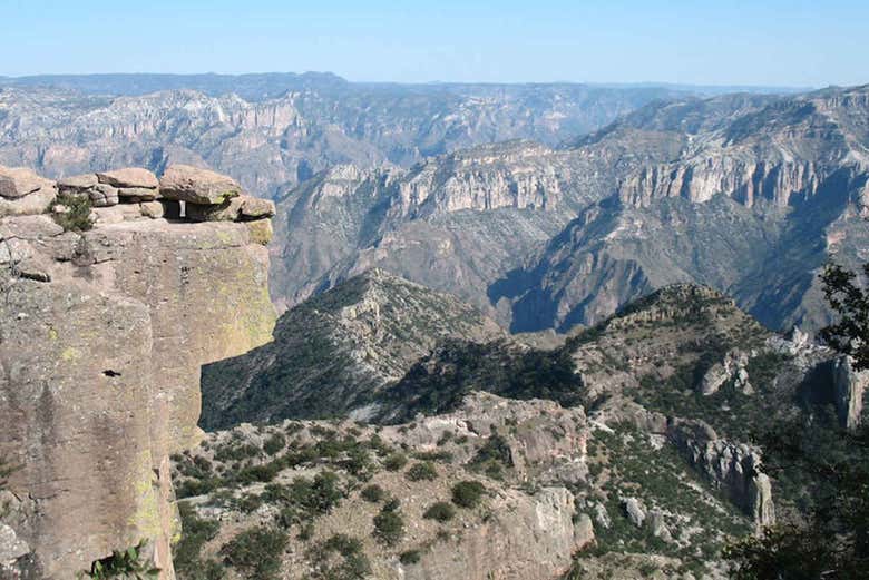 Vue depuis Piedra Volada, au Mexique