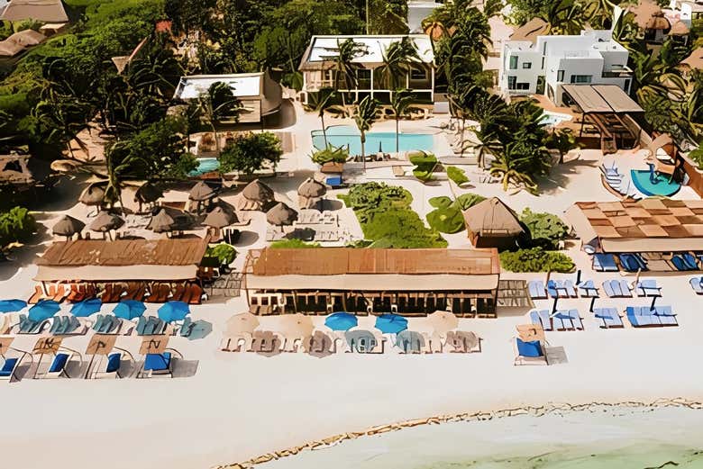 Clube de praia em San Bruno