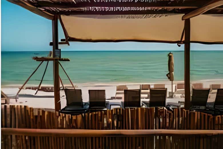 Você pode relaxar e aproveitar o mar