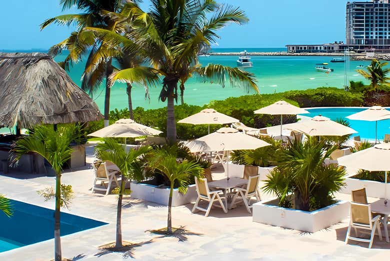 El club de playa en Yucalpetén