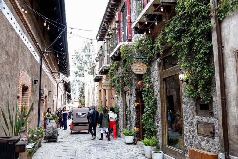Caminando por las callejuelas 