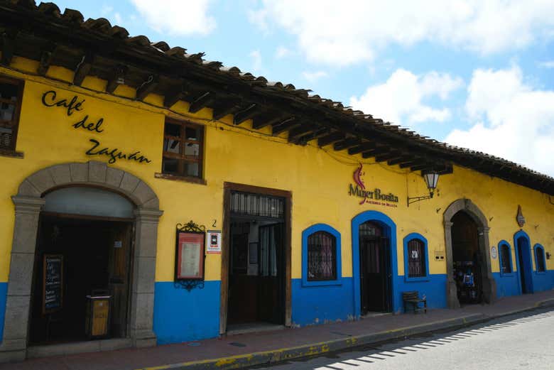 Calles coloniales de Zacatlán