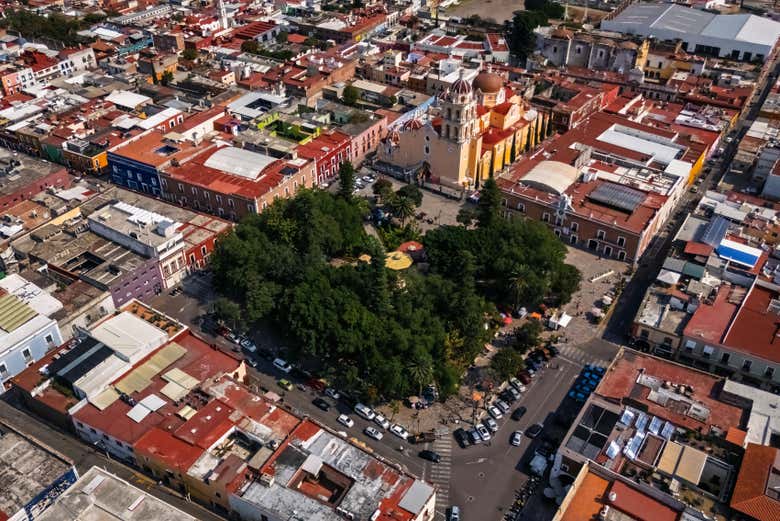 Vista aérea de Atlixco