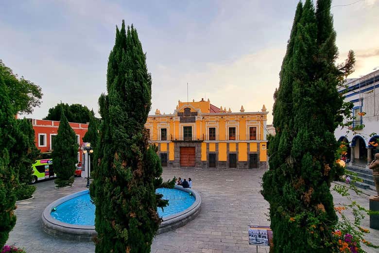 Barrio antiguo de Puebla