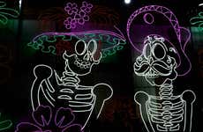 Tranvía del Día de Muertos en Puebla
