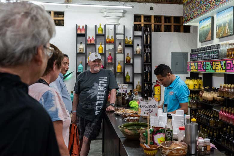 Degustación de Mezcal.