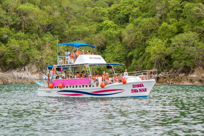 Paseando por las Bahías de Huatulco