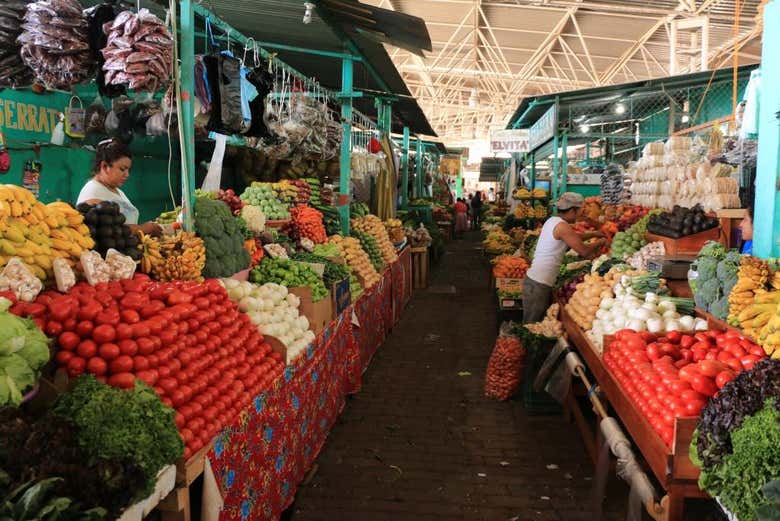 Mercado em Puerto Escondido