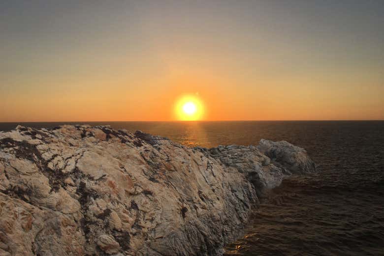 Atardecer en Punta Cometa