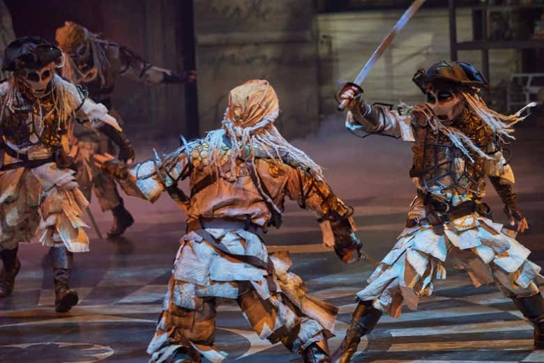 Personnages de Joyà du Cirque du Soleil