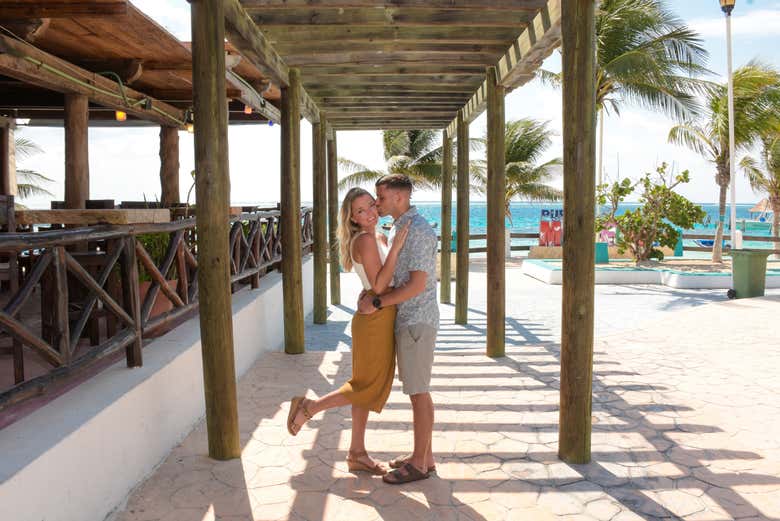 Get beautiful pictures with your partner
