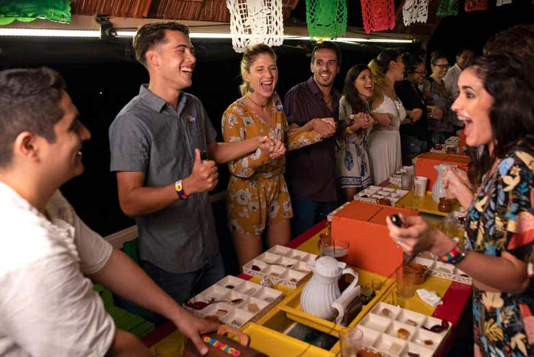 Degustaciones en Xoximilco