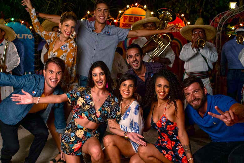 Disfrutando de la noche