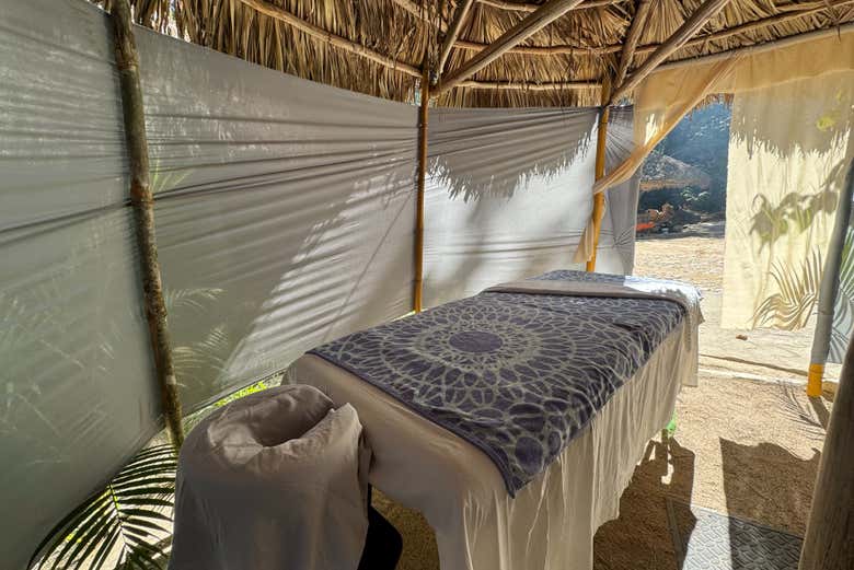 Recibiréis unos masajes de lo más relajantes